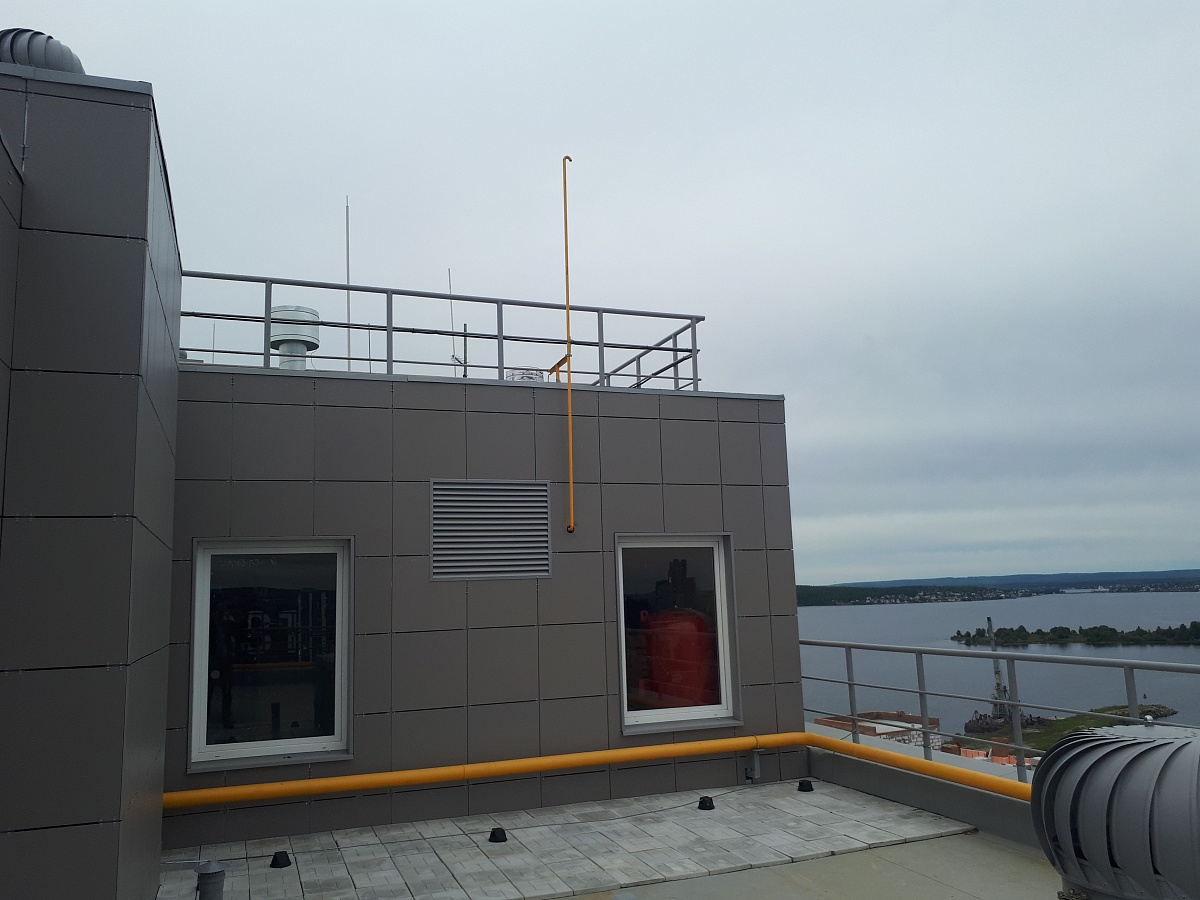 ЖК Курс крышная котельная