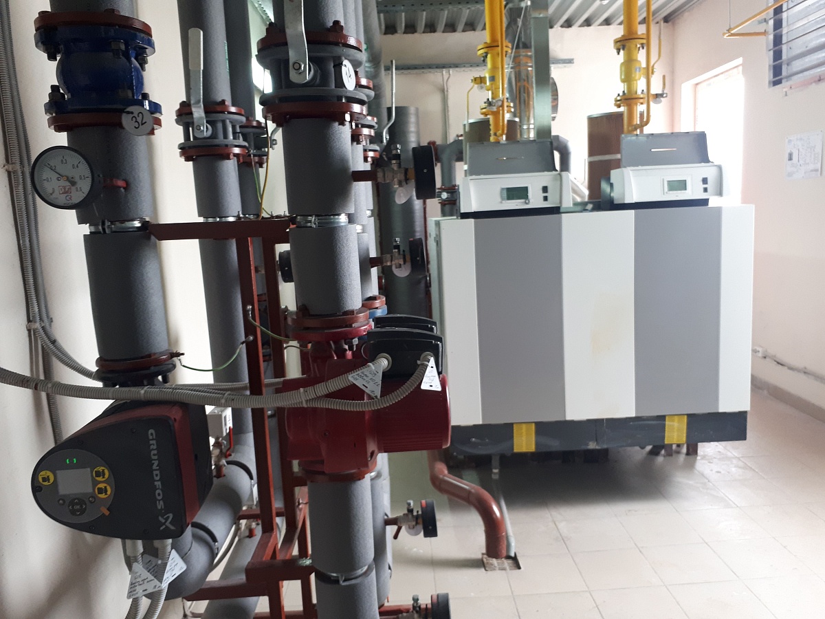 ЖК Курс крышная котельная