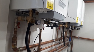 Каскад из трех Naneo в п. Сосновый берег (Вуокса, ЛО)