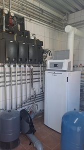 Напольный конденсационный котел для частного дома