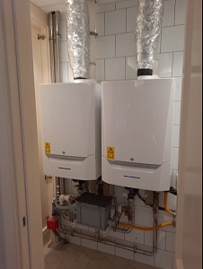 Двухуровневая квартира со встроенной котельной