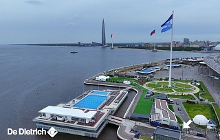 Открытый бассейн у ФЛАГШТОКА в Санкт-Петербурге