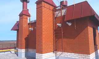 Крышная котельная многоквартирного жилого дома