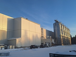 Завод рыбных кормов в Карелии