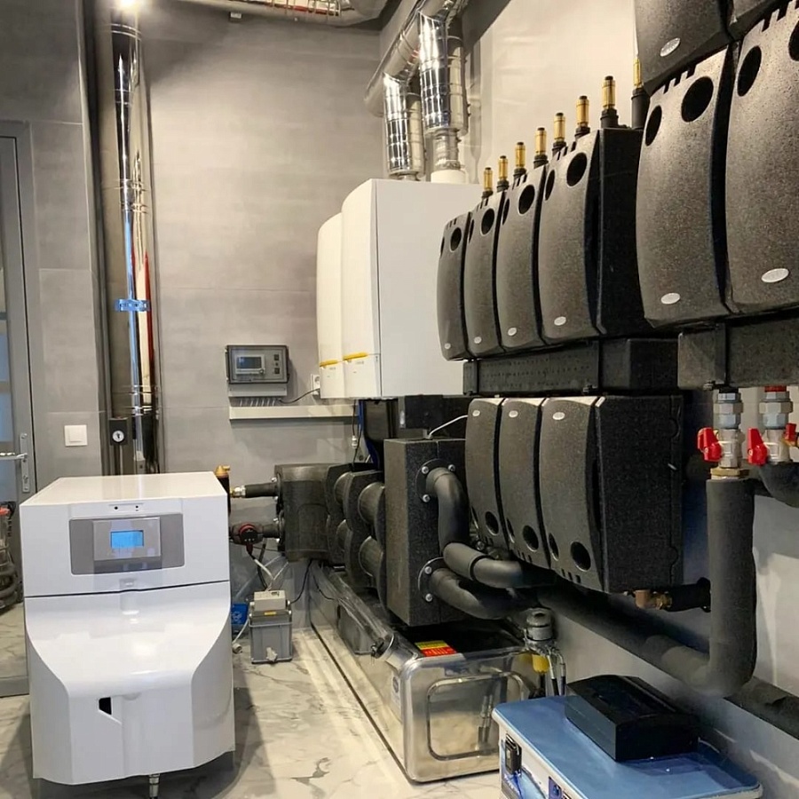 Котельная автономная с двумя видами топлива