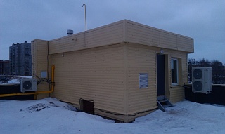 Крышная котельная Фитнес центра "Жемчужина"