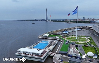 Открытый бассейн у ФЛАГШТОКА в Санкт-Петербурге
