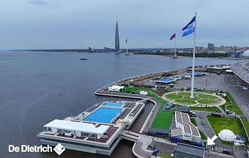 Открытый бассейн у ФЛАГШТОКА в Санкт-Петербурге