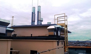 Крышная котельная ЖК "Дом на Фрунзенской"